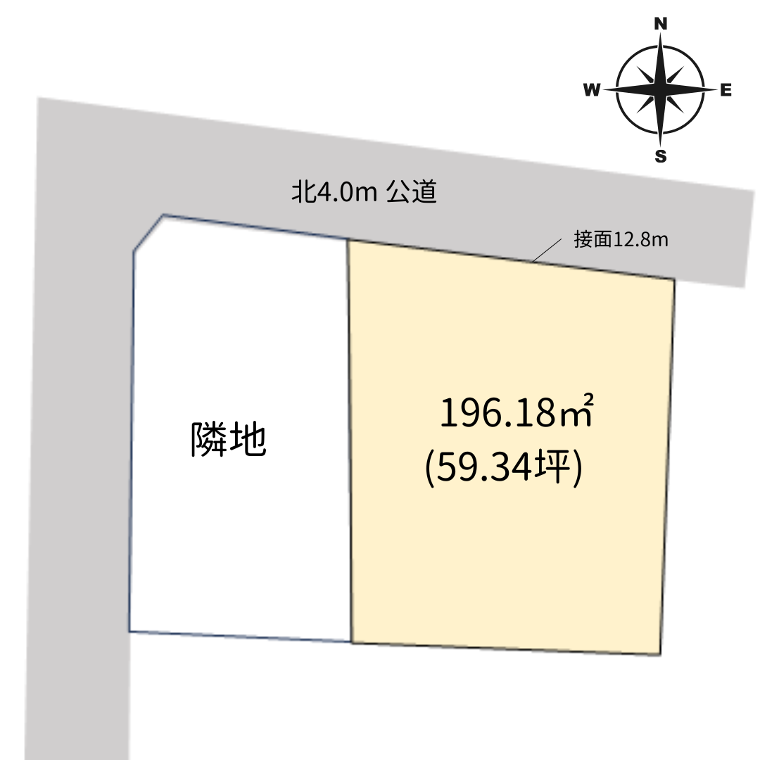 【筑紫野市針摺南】土地 59.34坪